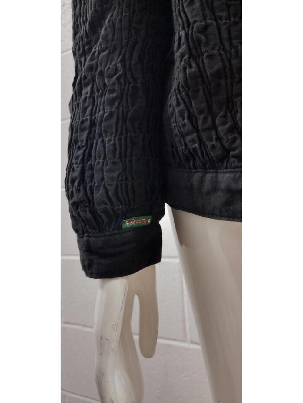 Vintage 1980s Bis Paris Black Jacket Retro 40s Style Wide Shoulders HIGH FASHION